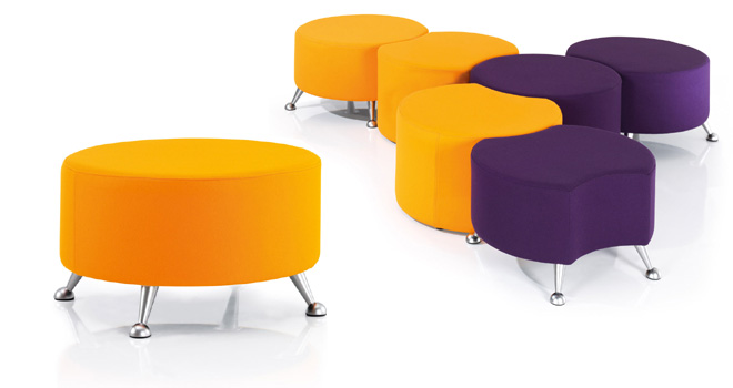 Casino office reception stool cluster