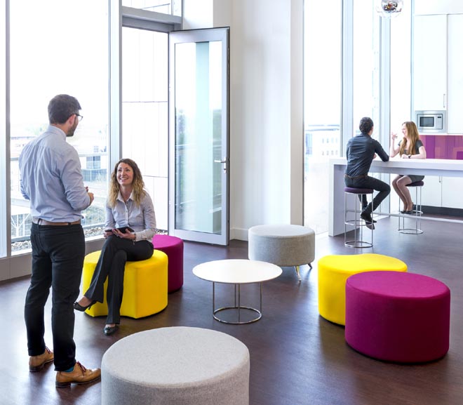 Casino reception seating cluster