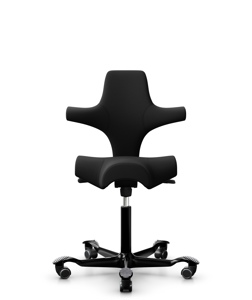 HÅG Capisco 8106 Saddle Chair Black - In Stock